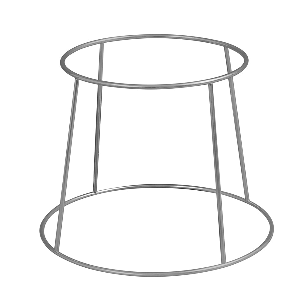 166-SDRCK 1 Tier Display Rack, Large, Stainless