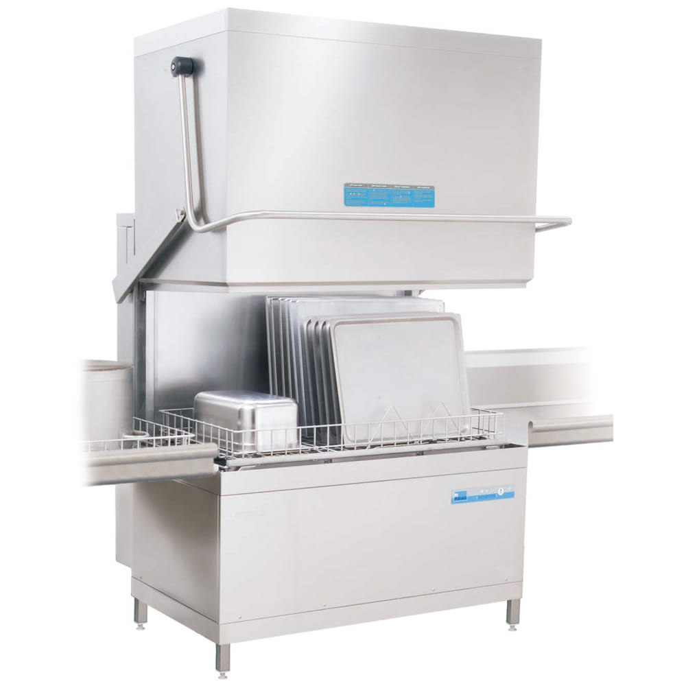 112-DV2702208 Point 2 High Temp Door Type Dishwasher w/ 15 Cycles/hr Capacity, Built-in Booster,...