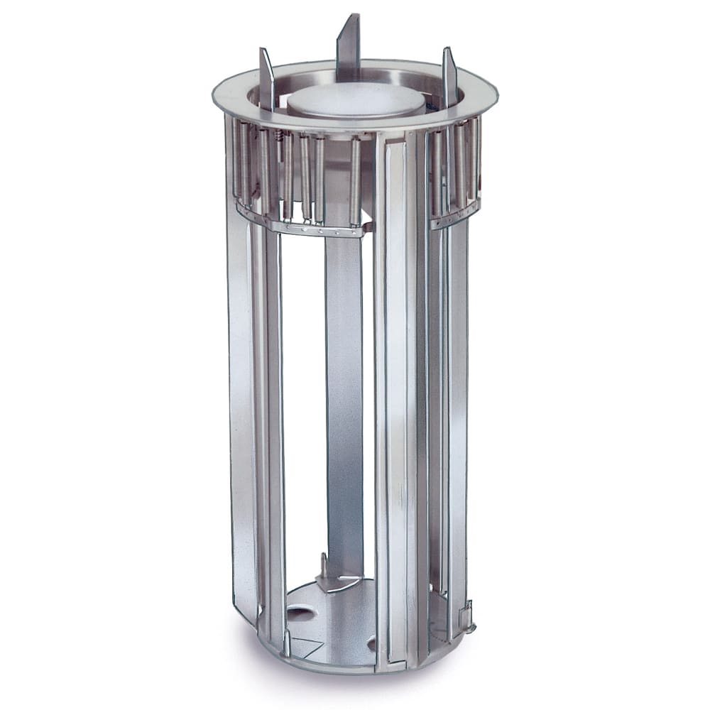 121-1942 17 1/16" Drop In Dish Dispenser, Stainless