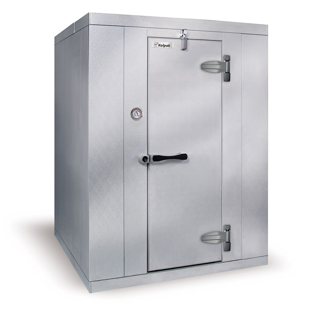 093-KFX81410CRR 10' x 14' Indoor Walk-In Cooler w/ Remote Compressor - No Floor