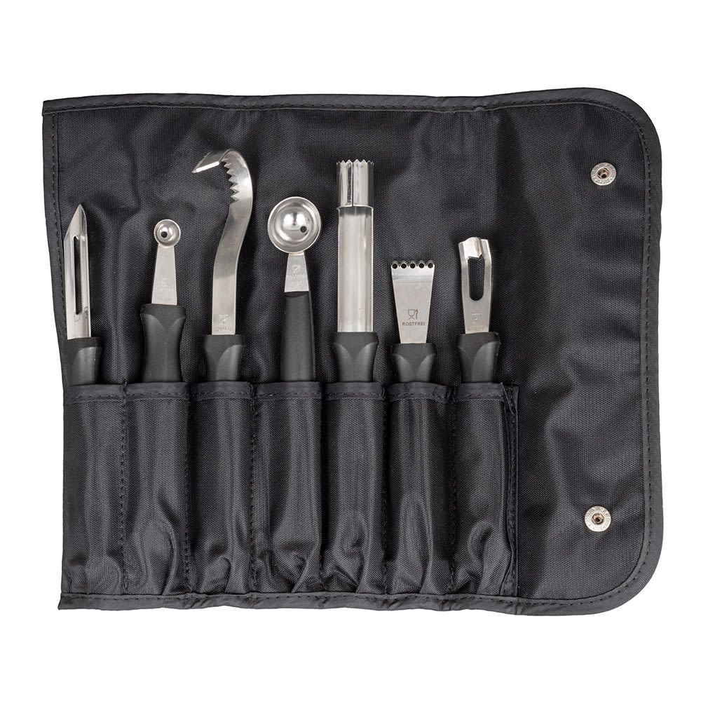 Dexter Russell CC77 7 Piece Garnishing Tool Set