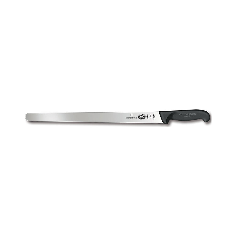 Victorinox - Swiss Army 5.4203.36 Slicer Knife w/ 14" Blade, Black Fibrox® Pro Handle