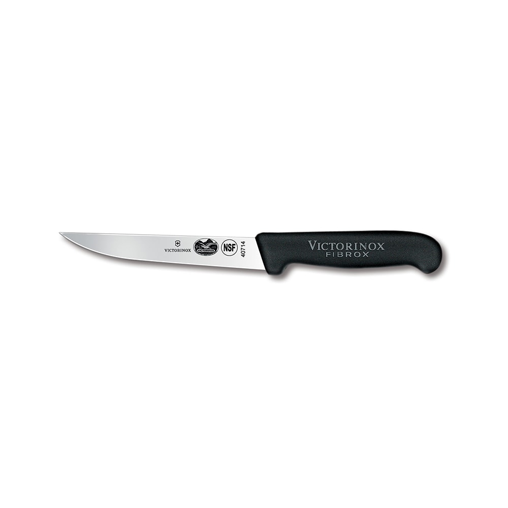 Victorinox - Swiss Army 5.2803.15 Semi-Flexible Fillet Knife w/ 6" Blade, Black Fibrox® Pro Handle