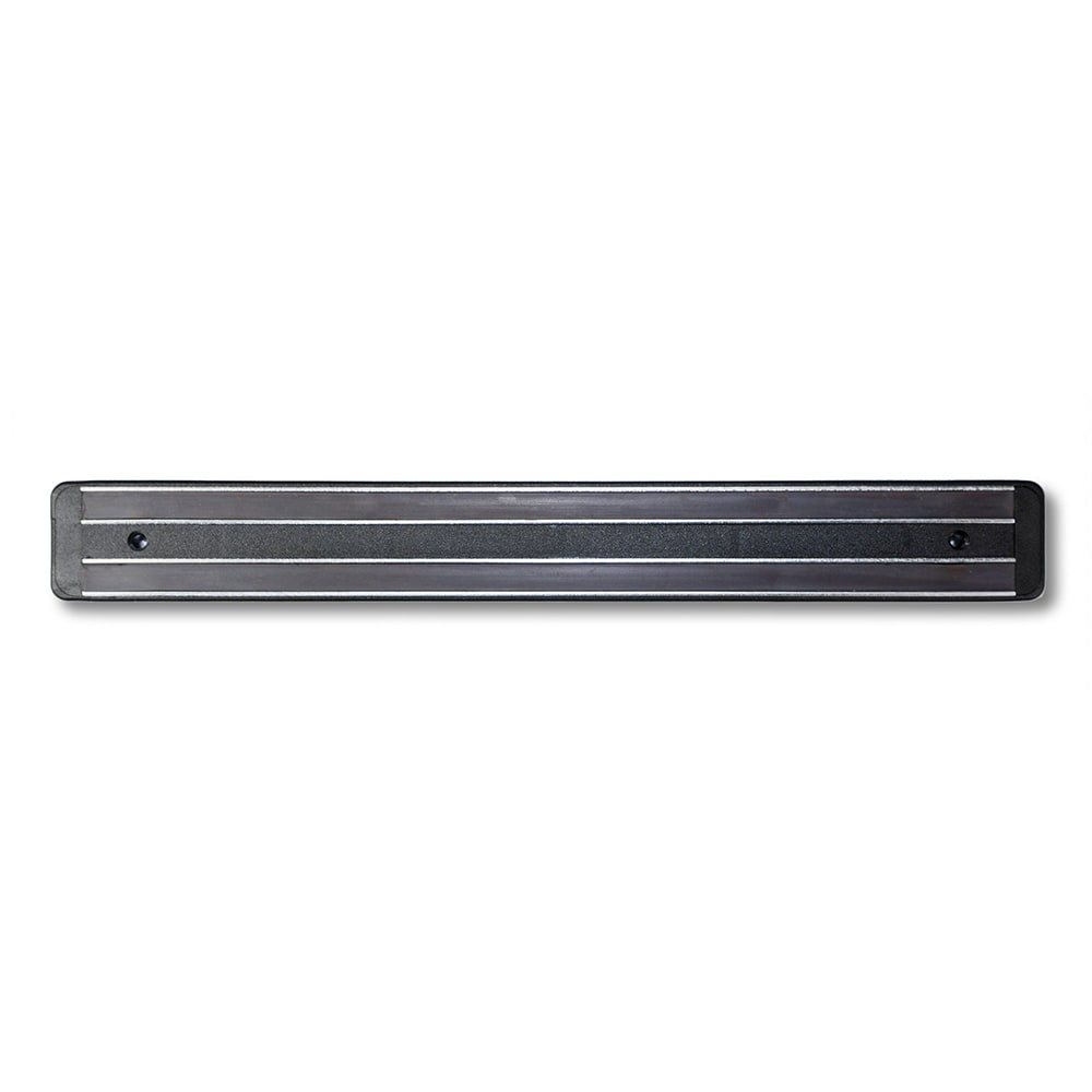 037-43993 12" Magnetic Knife Bar w/ Wide Strip, Aluminum