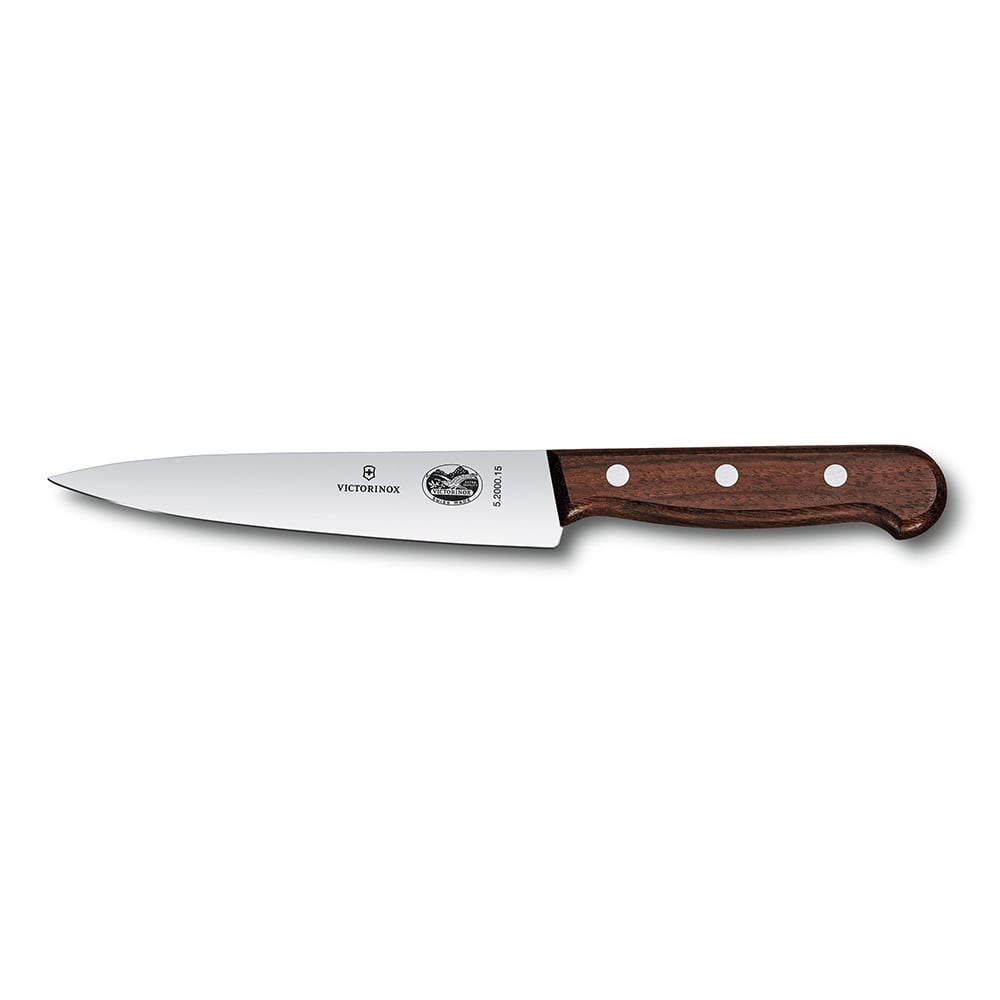 037-40029 Chef's Knife w/ 6" Blade, Wood Handle
