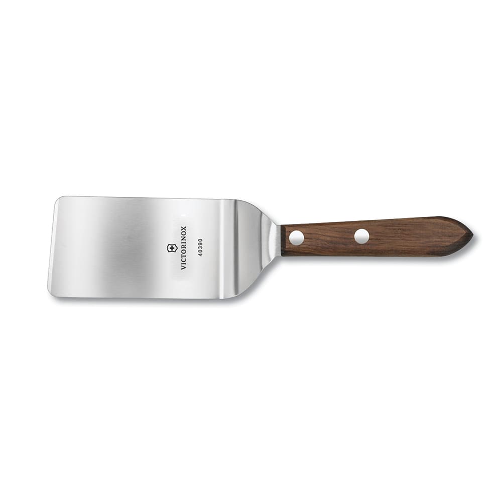 037-40390 5 1/4" Turner w/ Walnut Handle, Hang Tag