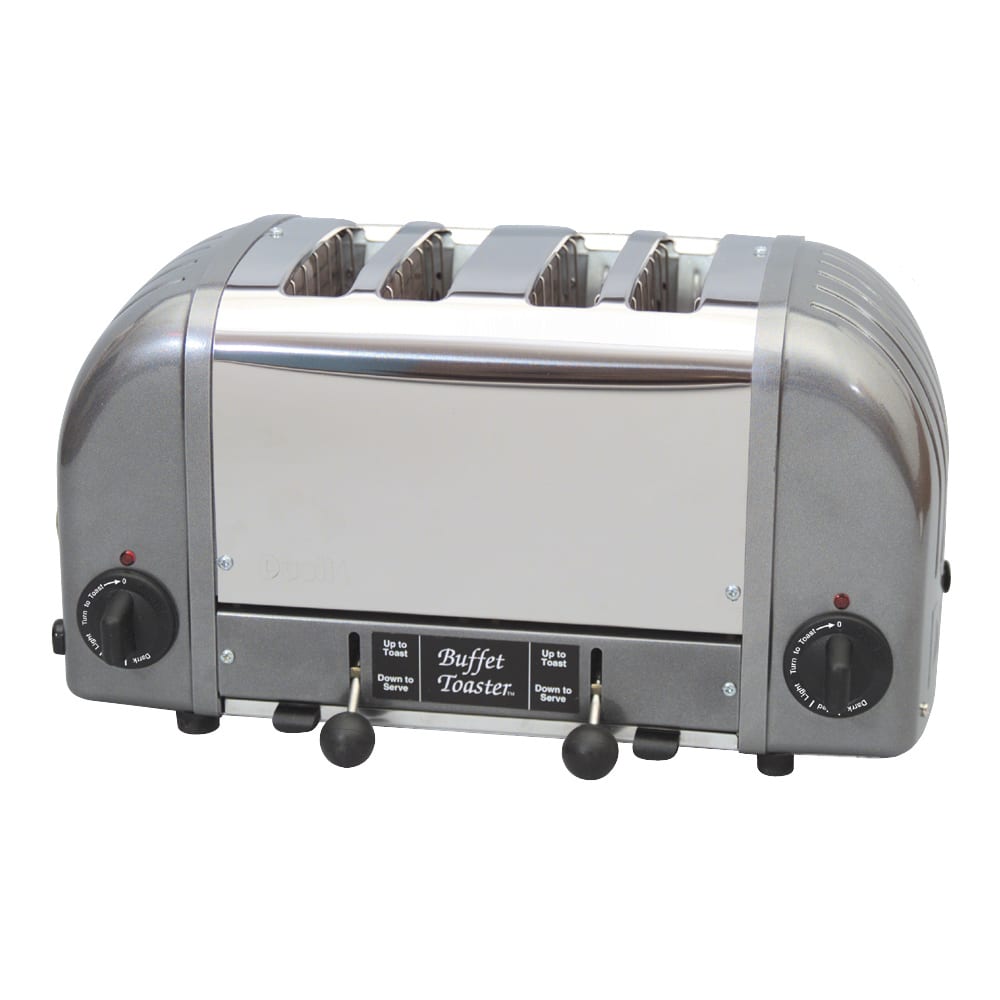516-CBF4M Slot Toaster w/ 4 Slice Capacity & 1"W Product Opening - 120v