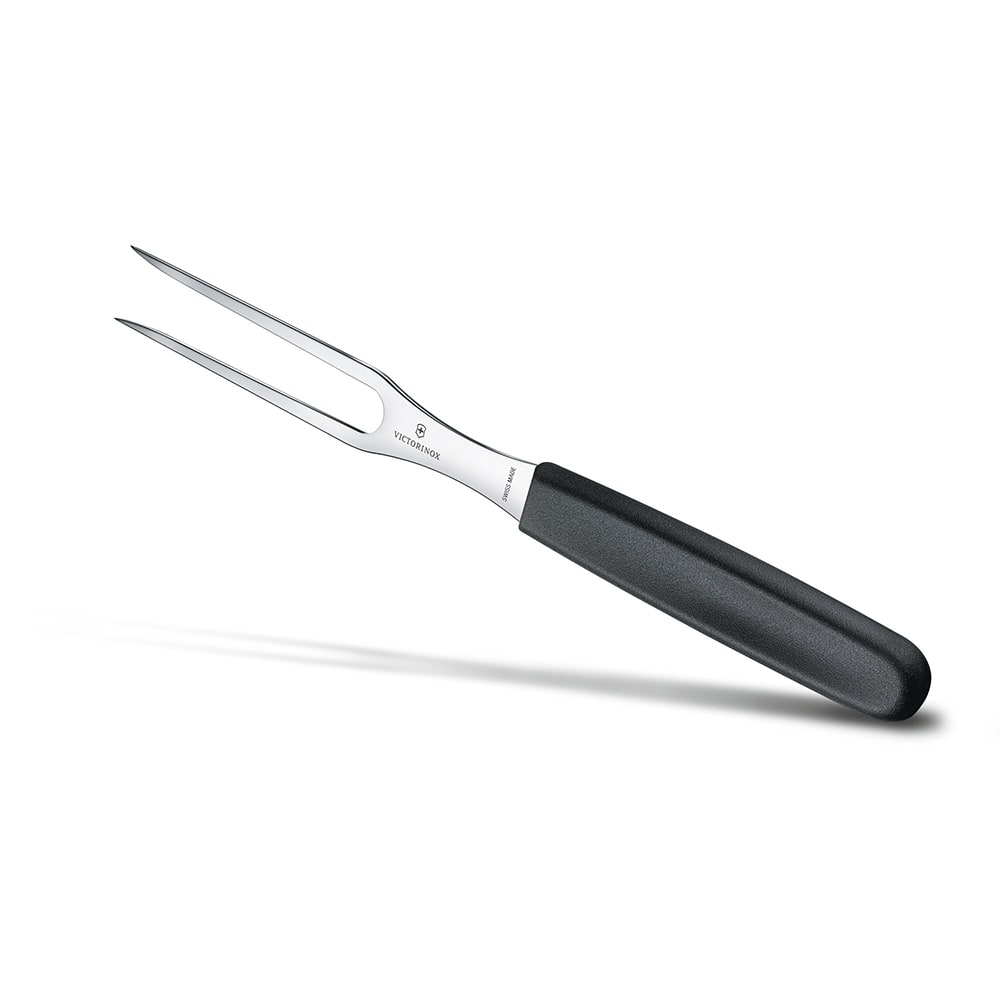 Victorinox - Swiss Army 5.2103.15 10 1/2" Carving Fork w/ Black Nylon Handle