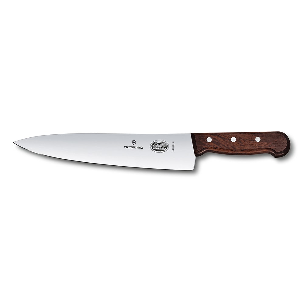 Victorinox - Swiss Army 5.2000.25-X2 Chef's Knife w/ 10" Blade, Wood Handle