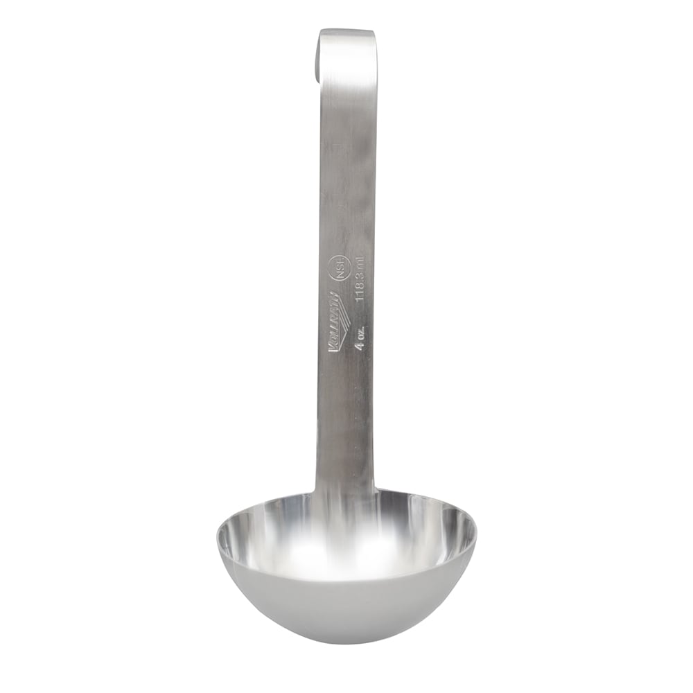 175-4970410 4 oz Jacob's Pride® Collection Ladle - Stainless Steel