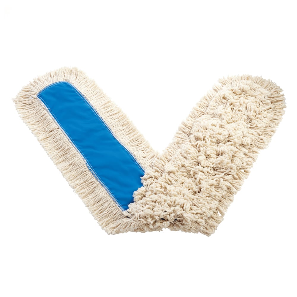 007-K158 60" Kut-A-Way® Dust Mop Head Only w/ Cut Ends, White