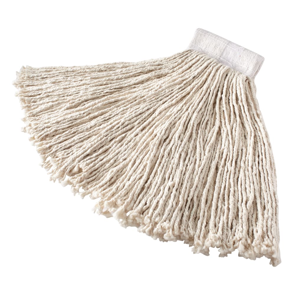 007-V159 Economy Mop Head - #32, 5" Headband, Cotton Yarn, White