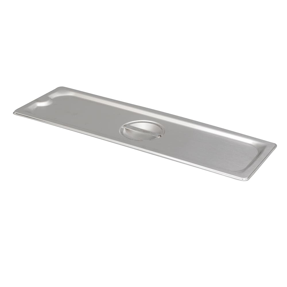 175-93500 Half-Size Long Steam Pan Cover, Stainless