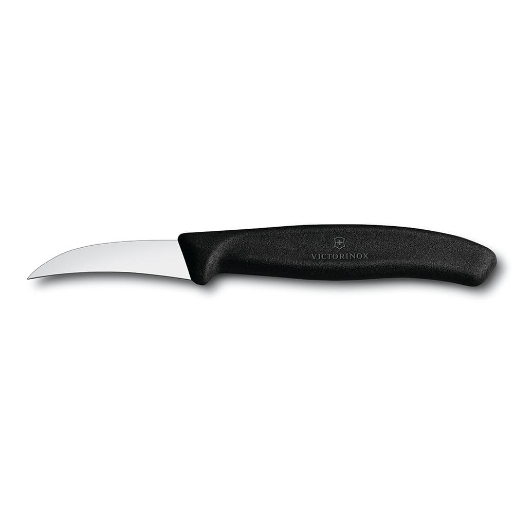 037-47606 Bird's Beak Paring Knife w/ 2 1/4" Blade, Black Polypropylene Handle