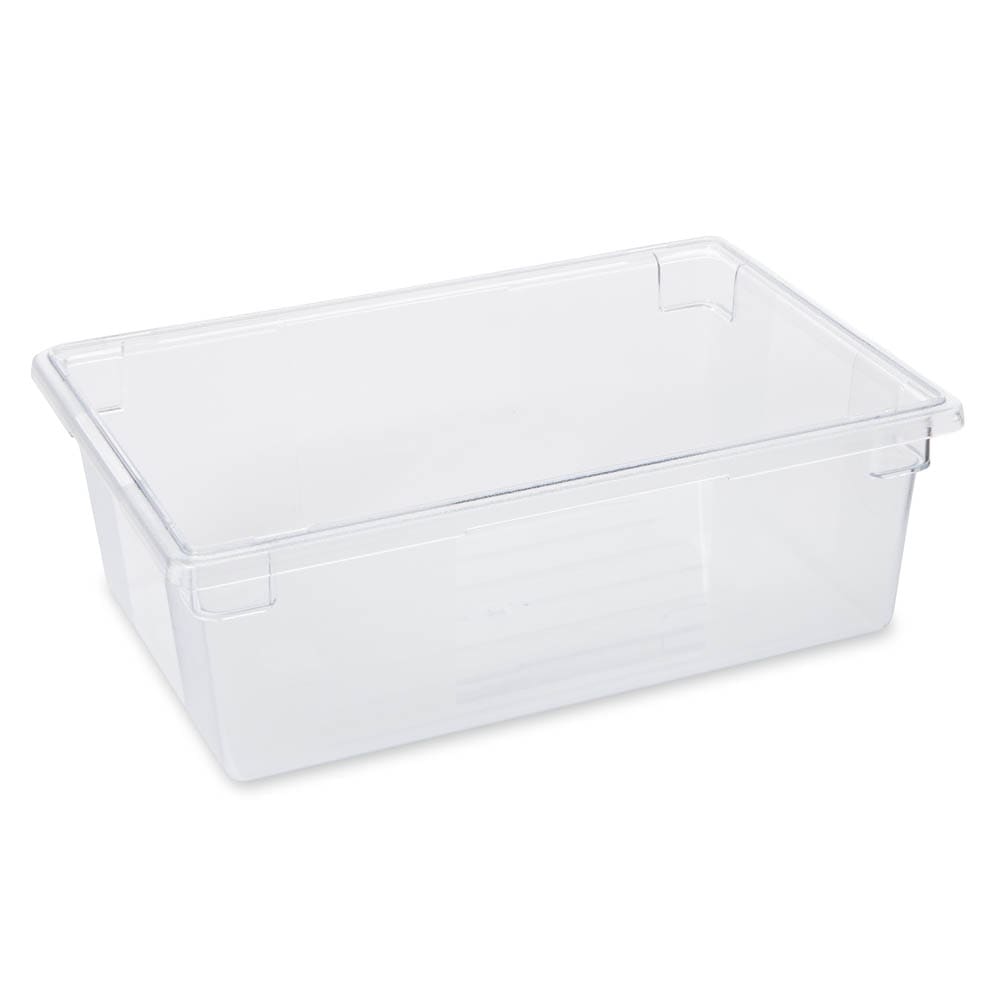 007-3300 12 1/2 gal Food/Tote Box - Clear Poly