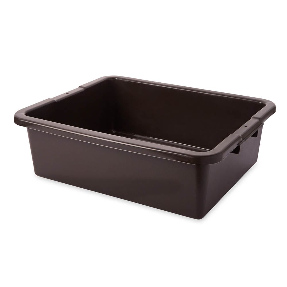 007-335100BRN Bus Box - 21 1/2" x 17" x 7", Brown