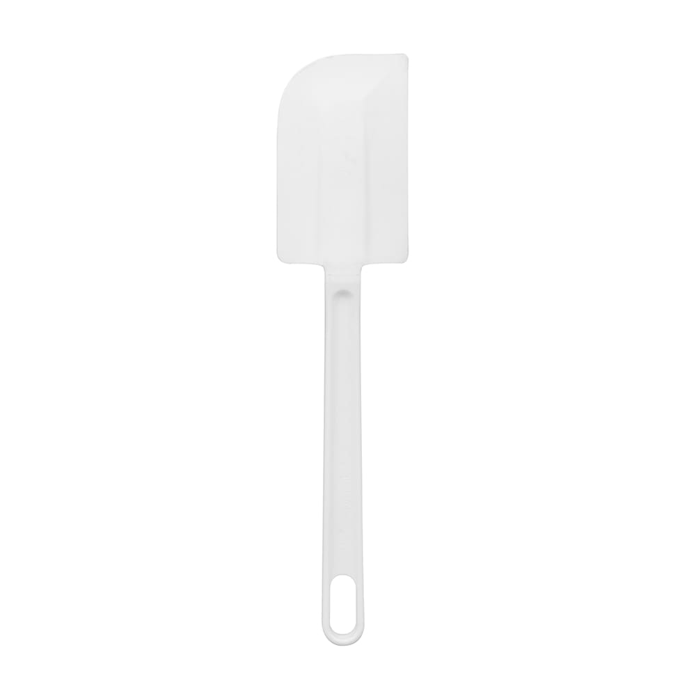 175-52009 9 5/8" Spatula/Scraper - Contoured Flexible Blade, White