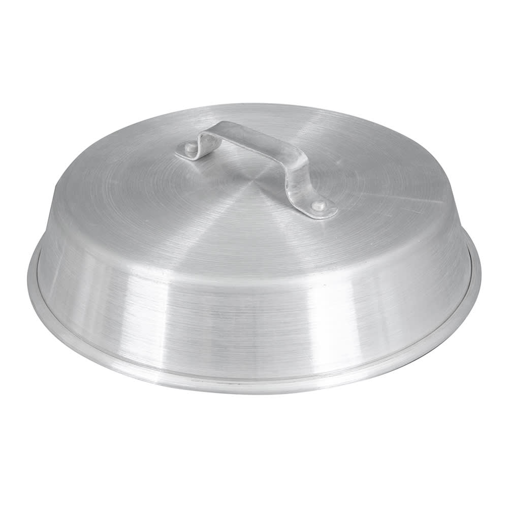 296-34913 13 1/2" Wok Cover for 16" to 18" Wok, Aluminum