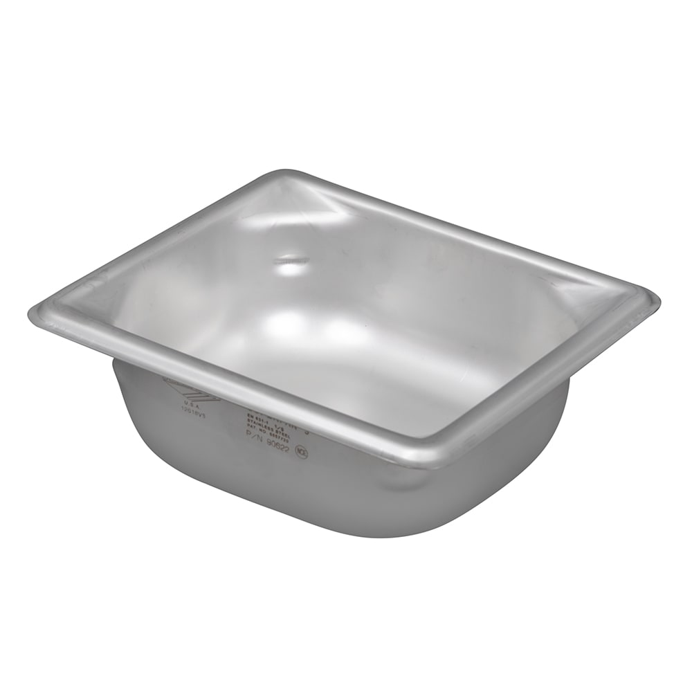 175-90622 Super Pan 3® 3 Sixth Size Steam Pan - Stainless Steel