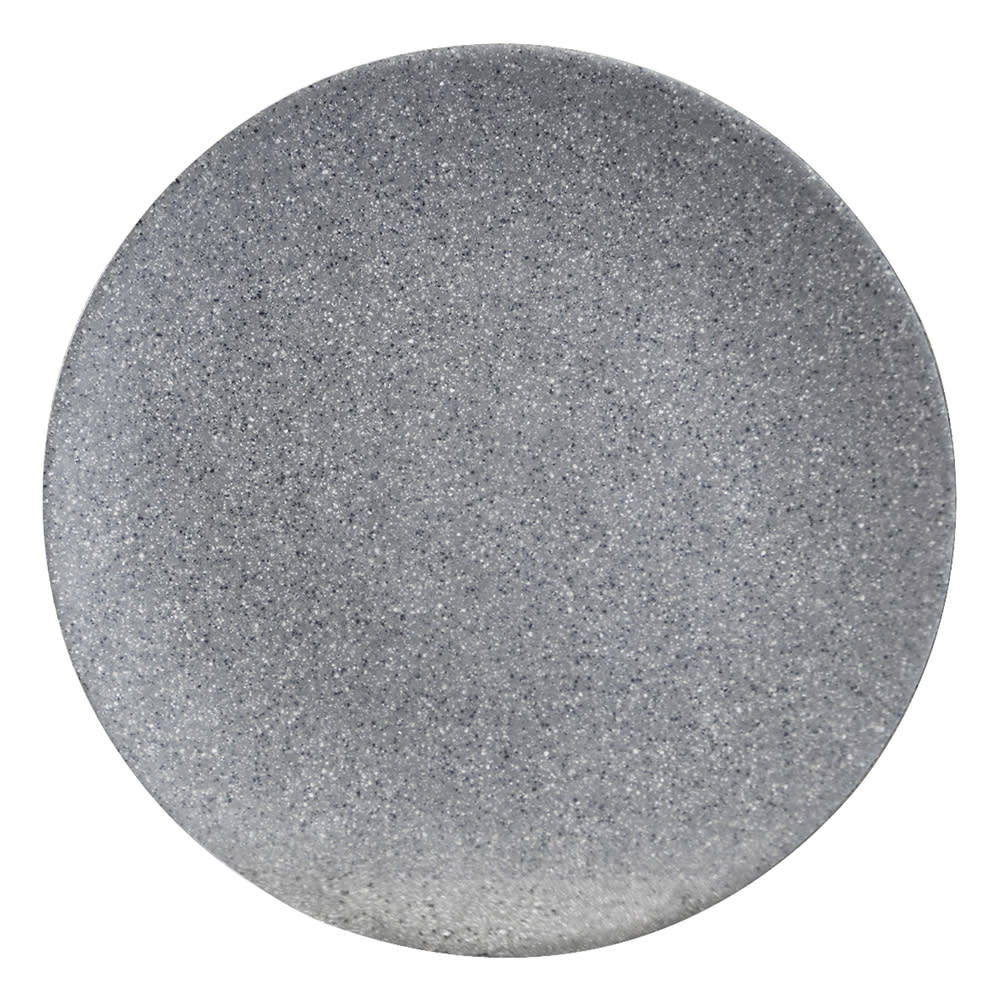 701-RT6RGS 6" Round Melamine Dessert Plate, Granite Stone