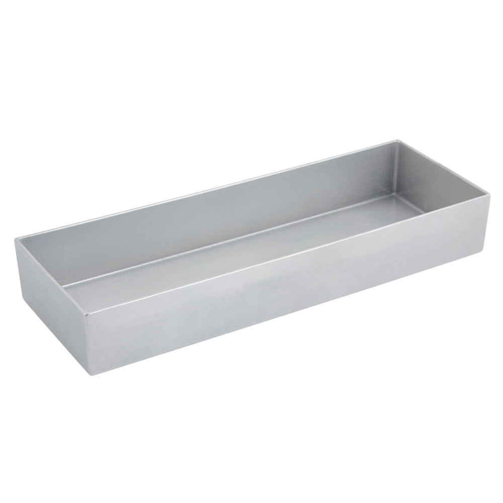 017-9512P Straight Bowl, 6 7/8" x 19 5/8" x 3", Aluminum/PewterGlo
