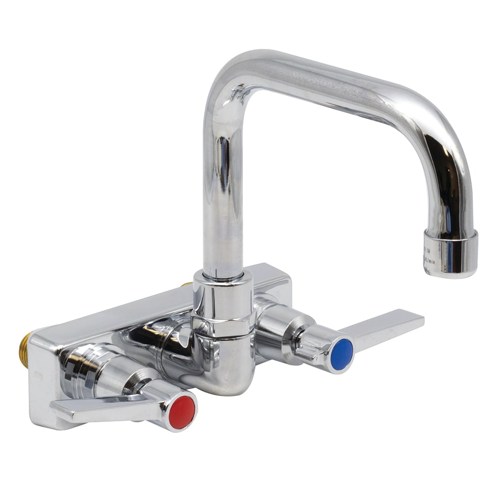 009-K123 Splash Mount Faucet - 6" Spout, 4" Centers, Lead Free