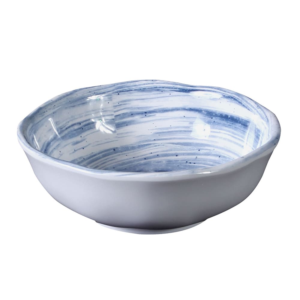 701-D4134RND 9 oz Round Melamine Bowl, Navy
