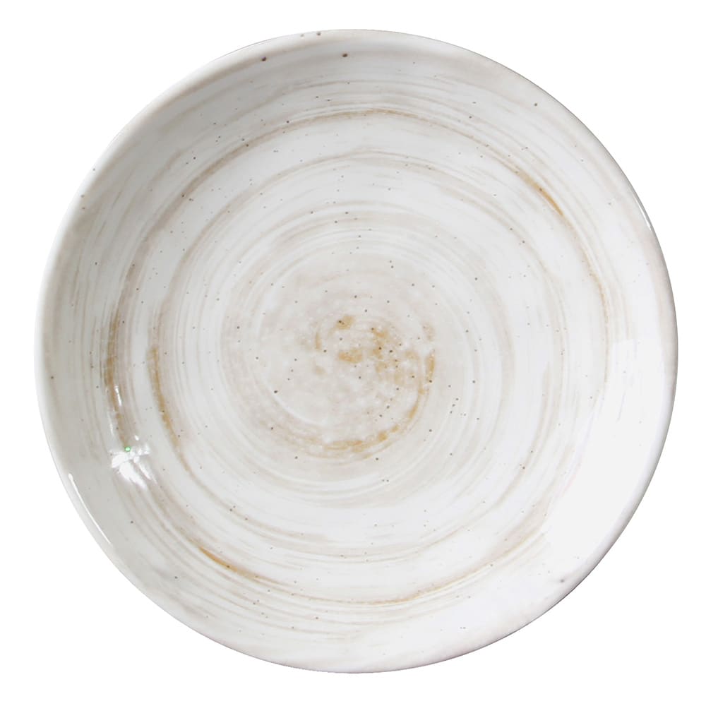 701-D61RTD 6 1/8" Round Melamine Dessert Plate, Taupe