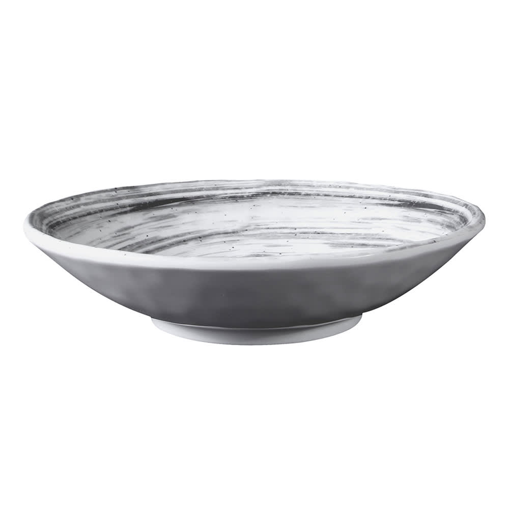 701-D7134RBD 18 oz Round Melamine Bowl, Black