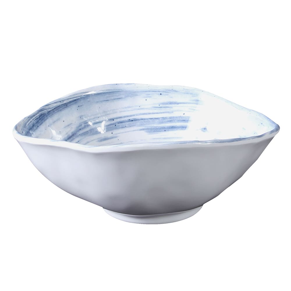 701-D863OVND 28 oz Oval Melamine Bowl, Navy