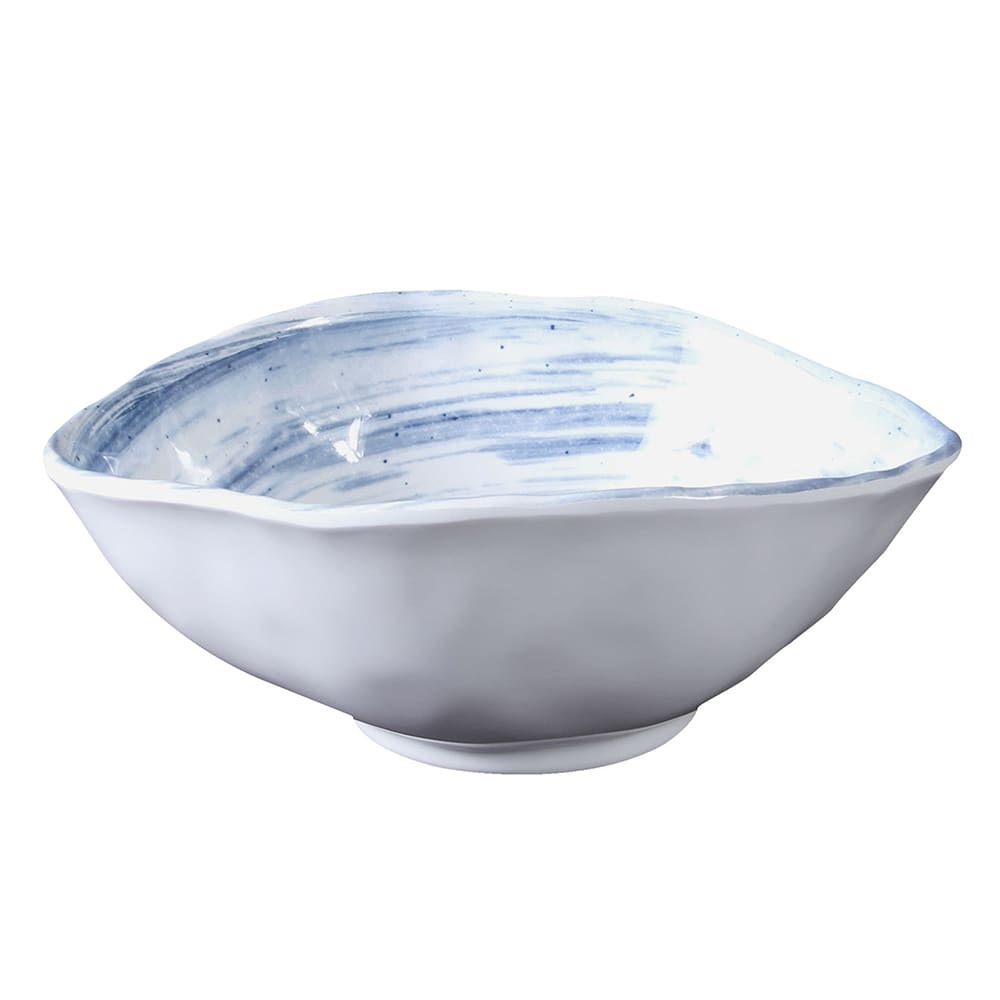 701-D983OVND 49 oz Oval Melamine Bowl, Navy
