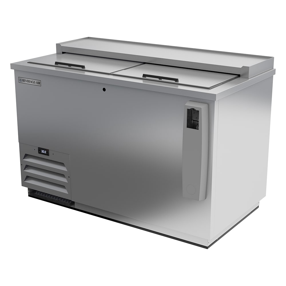 118-DW49HCS29 50" Forced Air Bottle Cooler - Holds (126) 12 oz Bottles, 115v