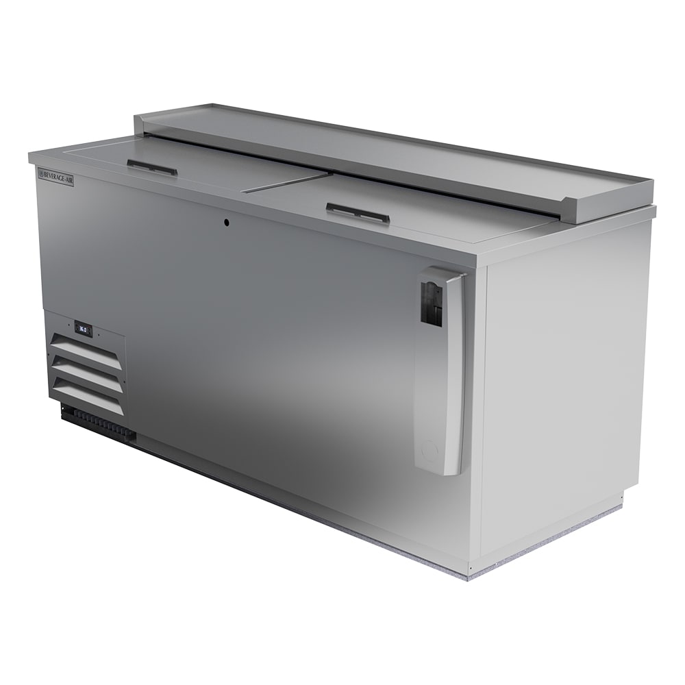 118-DW64HCS 65" Forced Air Bottle Cooler - Holds (190) 12 oz Bottles, 115v