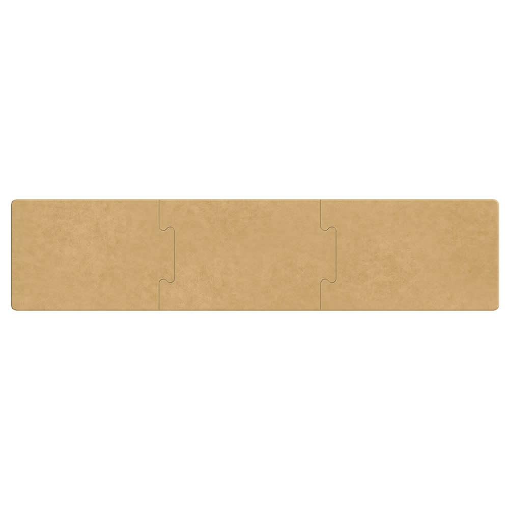 Epicurean 629-442001 3-Piece Stock Puzzle Board - 20" x 44", Composite Wood, Natural