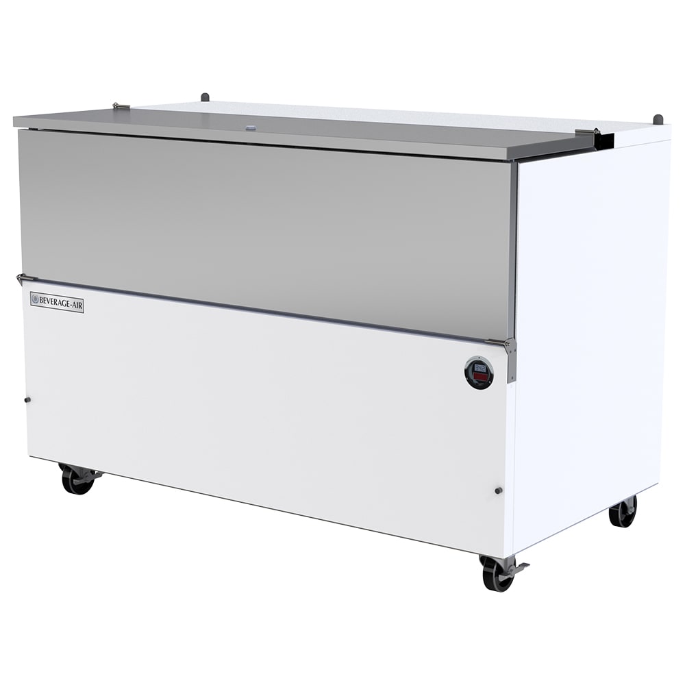 118-SM58NW02 Milk Cooler w/ Top & Side Access - (1539) Half Pint Carton Capacity, 115v