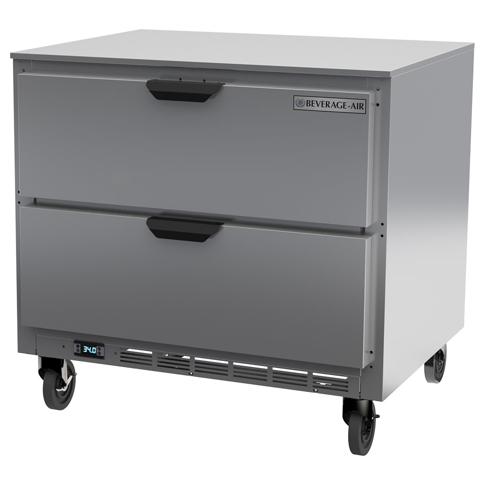 118-UCRD36AHC2 36" W Undercounter Refrigerator w/ (1) Section & (2) Drawers, 115v