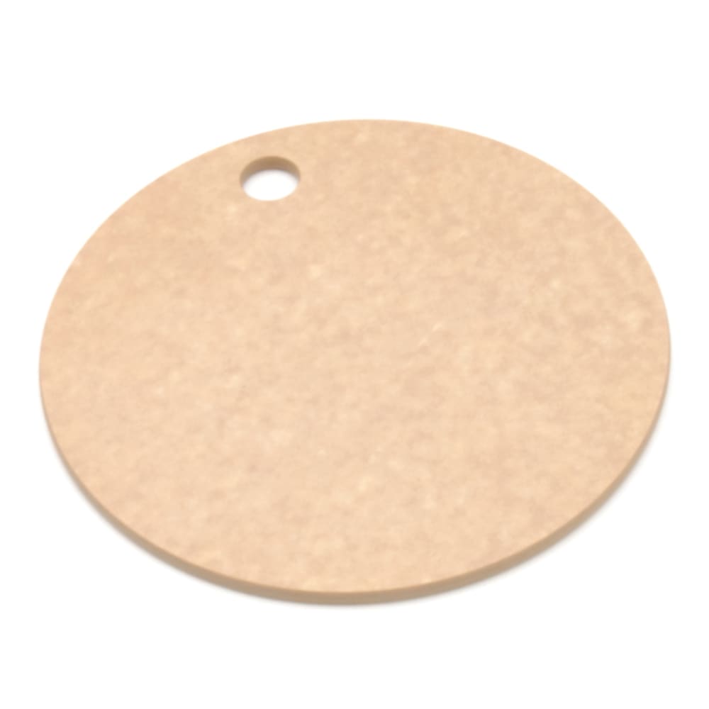 Epicurean 429-000801 8" Round Pizza Board - Paper Composite, Natural