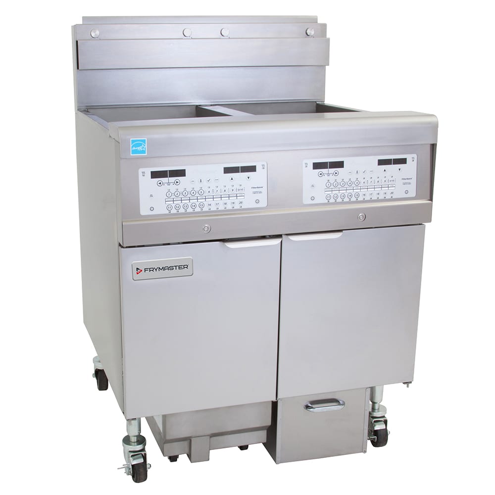006-2FQG30ULP Gas Fryer - (2) 30 lb Vats, Floor Model, Liquid Propane