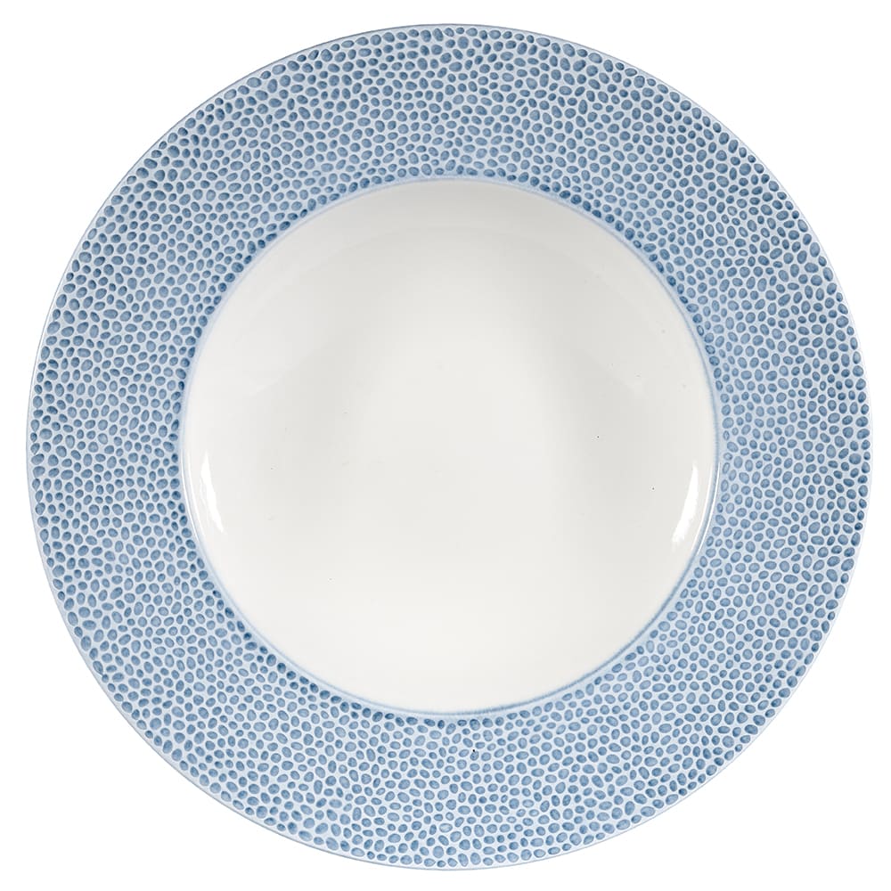 893-OCISIWBL1 16 1/2 oz Round Bowl - China, Ocean Blue