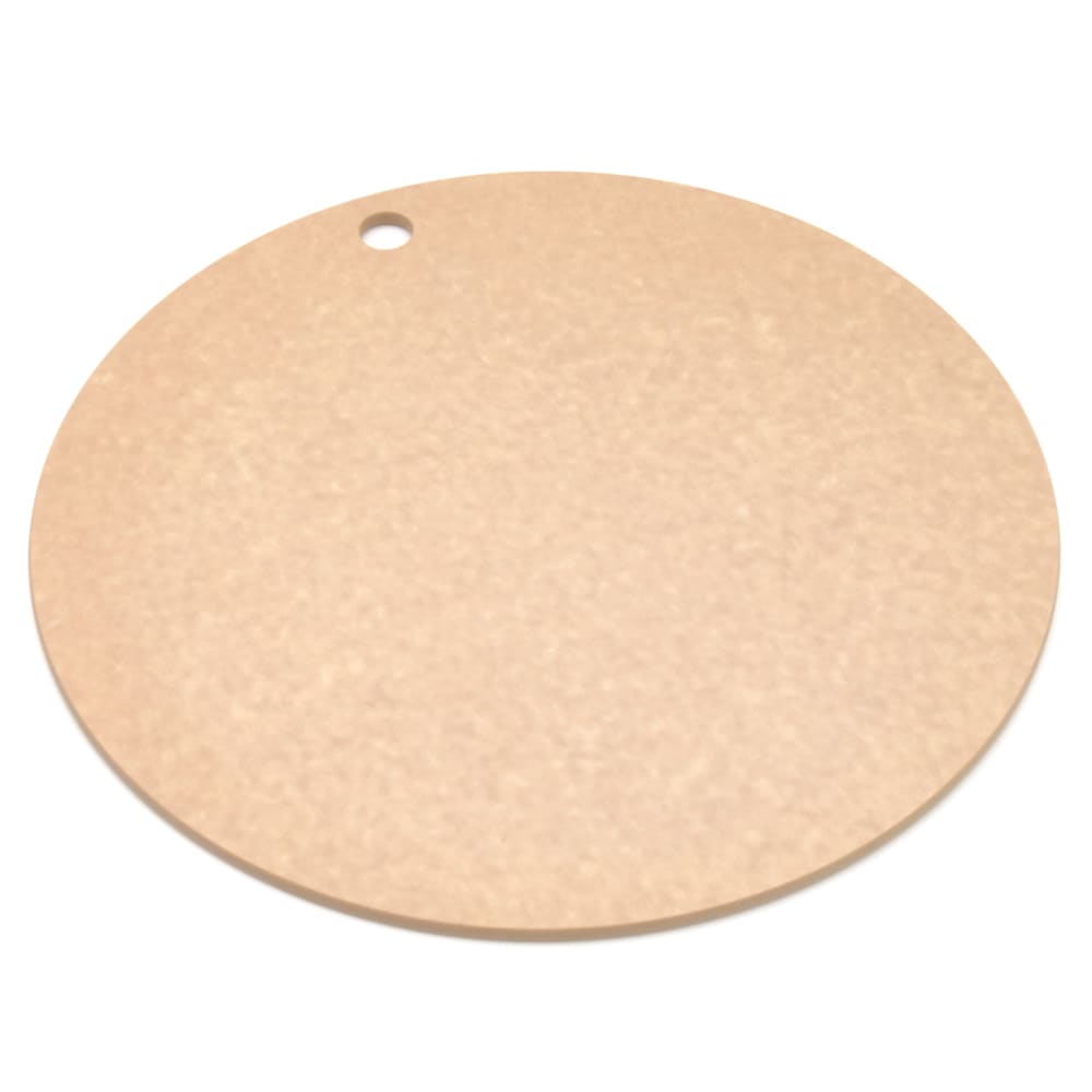 Epicurean 429-001401 14" Round Pizza Board - Paper Composite, Natural