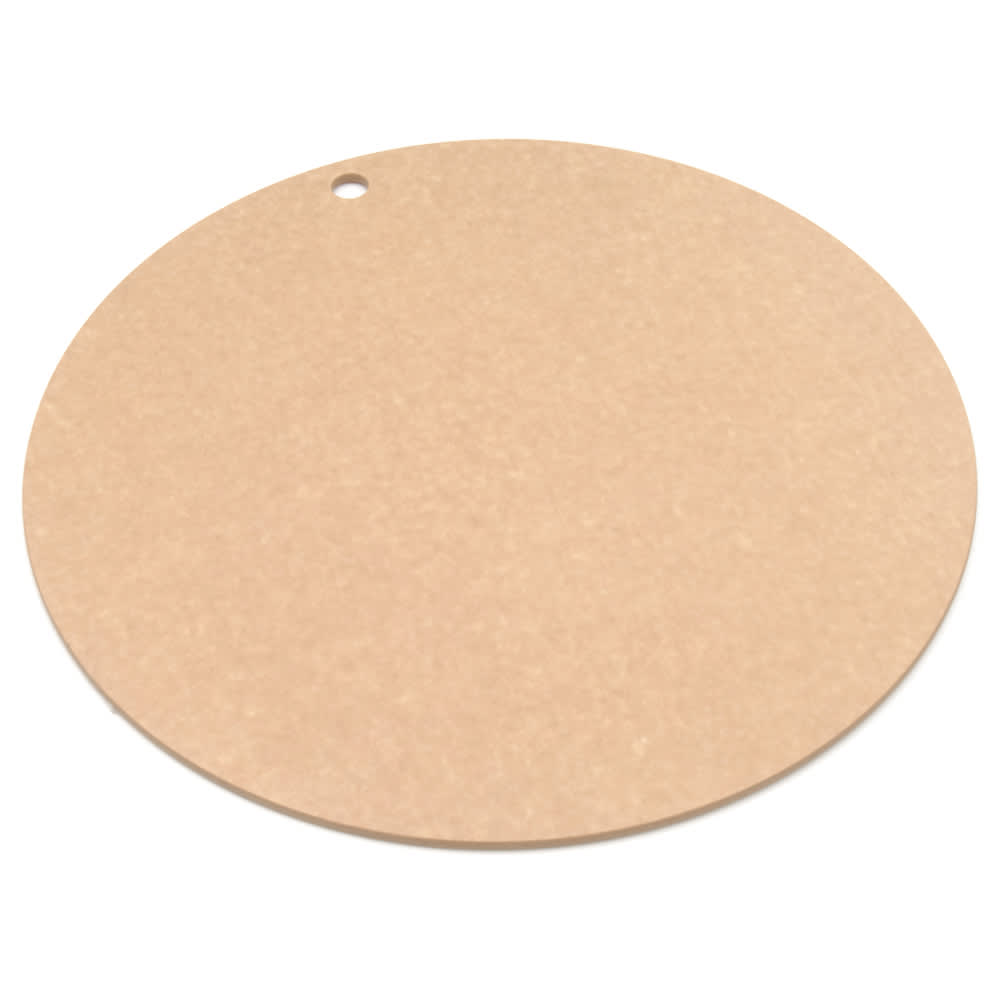 Epicurean 429-001801 18" Round Pizza Board - Paper Composite, Natural
