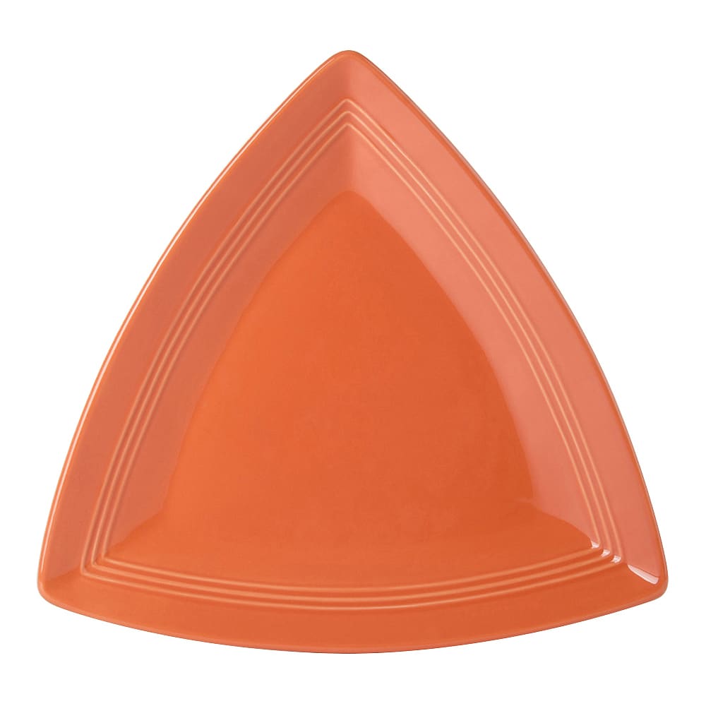 424-CPZ1248 12 1/2" Triangular Plate - China, Papaya