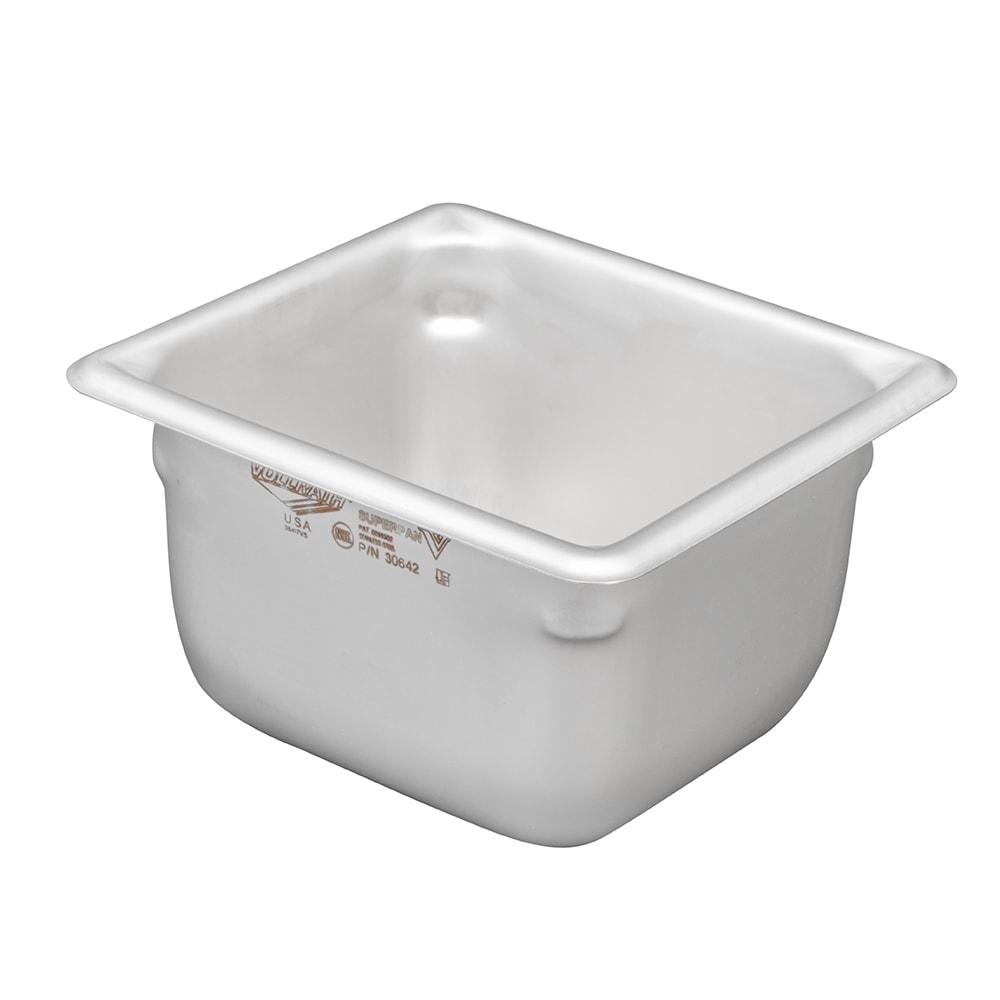 175-30642 Super Pan V® Sixth Size Steam Pan - Stainless Steel