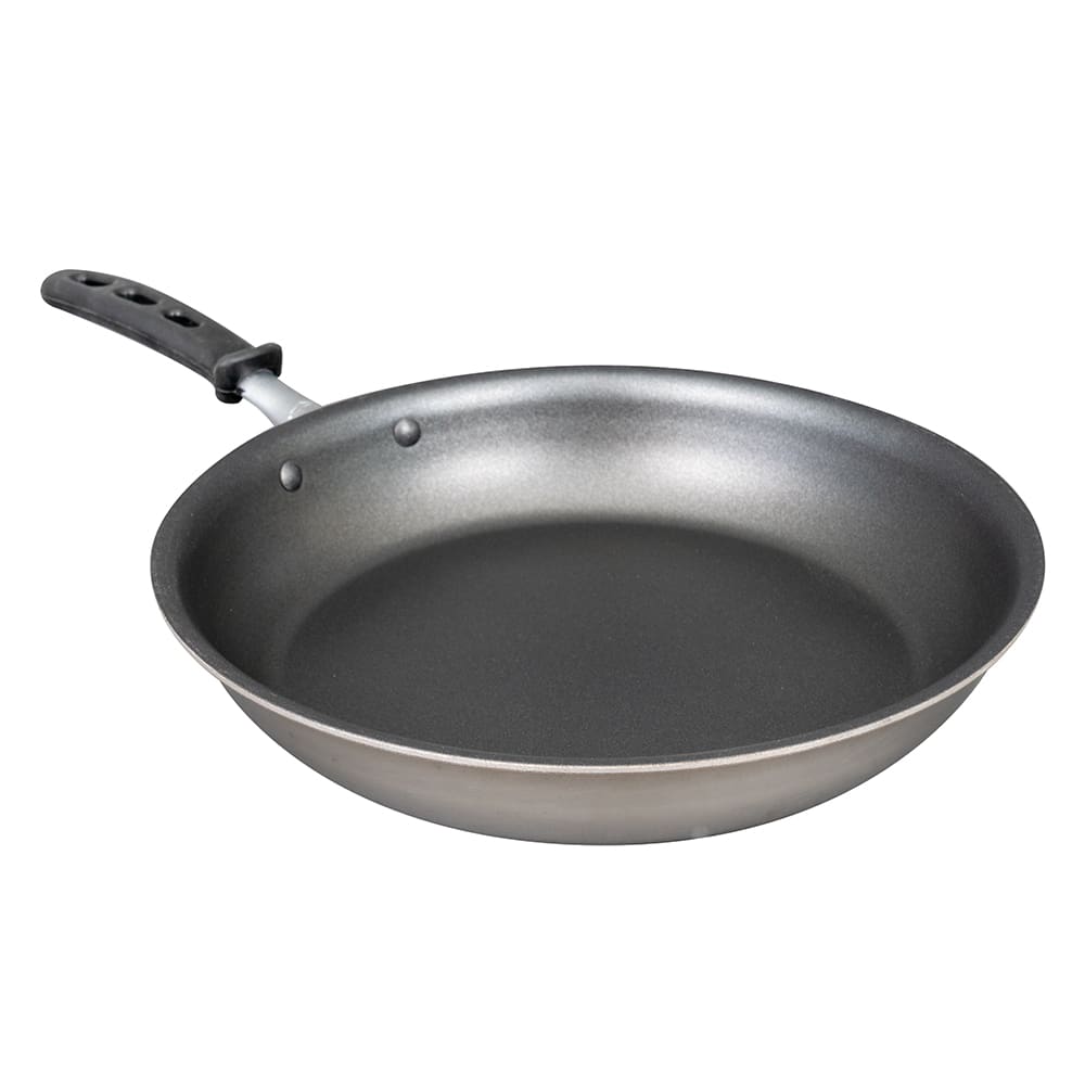 175-69112 Jacob's Pride® 12" Non-Stick Steel Frying Pan w/ Vented Silicone Handle