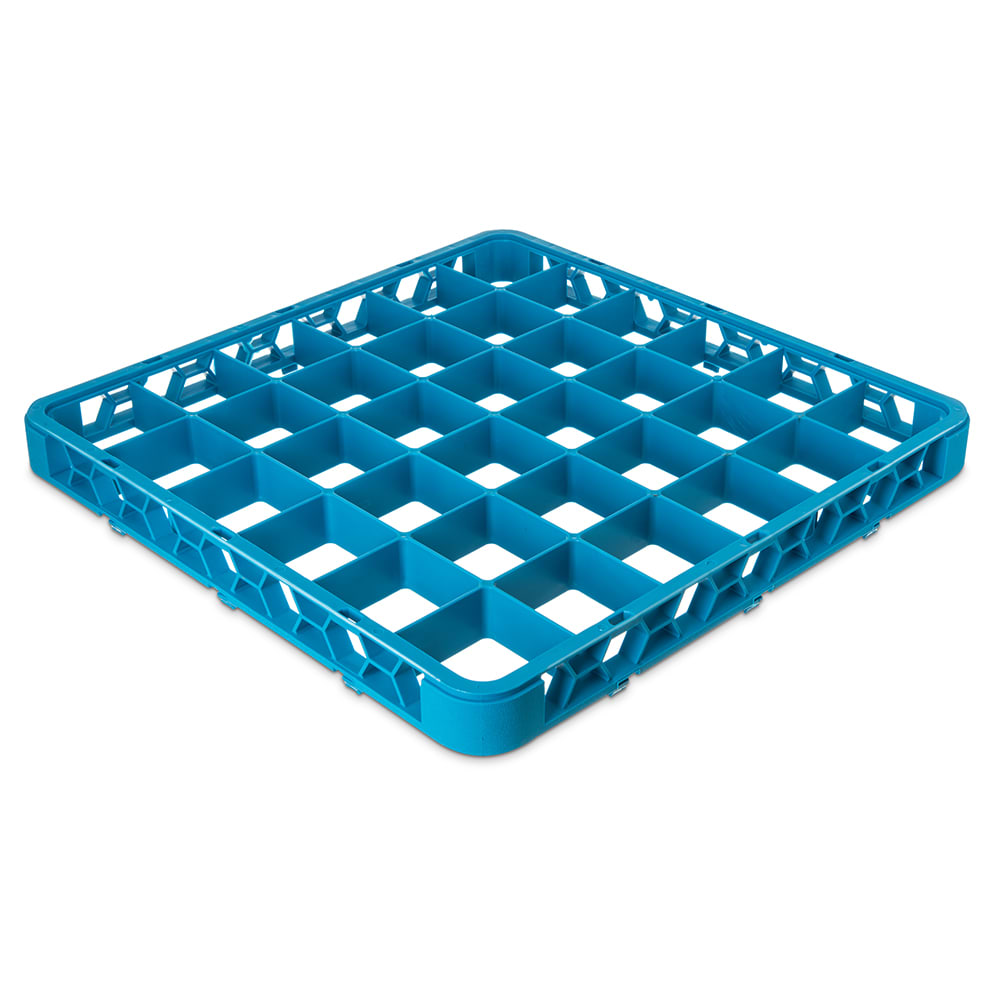 028-RE3614 Full Size Glass Rack Extender w/ 36 Compartments, Blue
