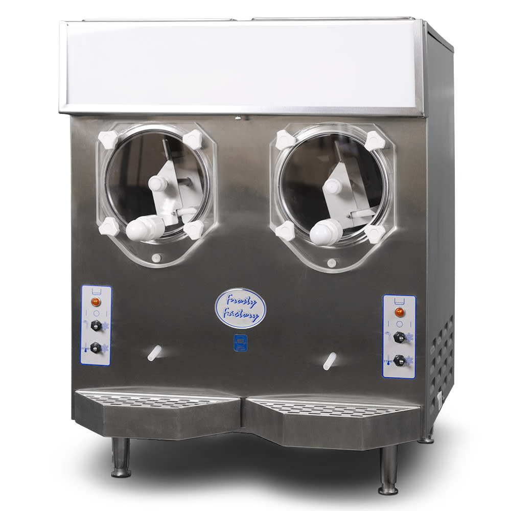 Frosty Factory 215R 1/1 Margarita Machine - Double, Countertop, 310 Servings/hr., Remote Cooled, 115v