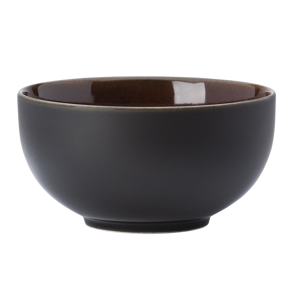 Oneida L6753074950 9 oz Round Rustic Bowl - Porcelain, Crimson