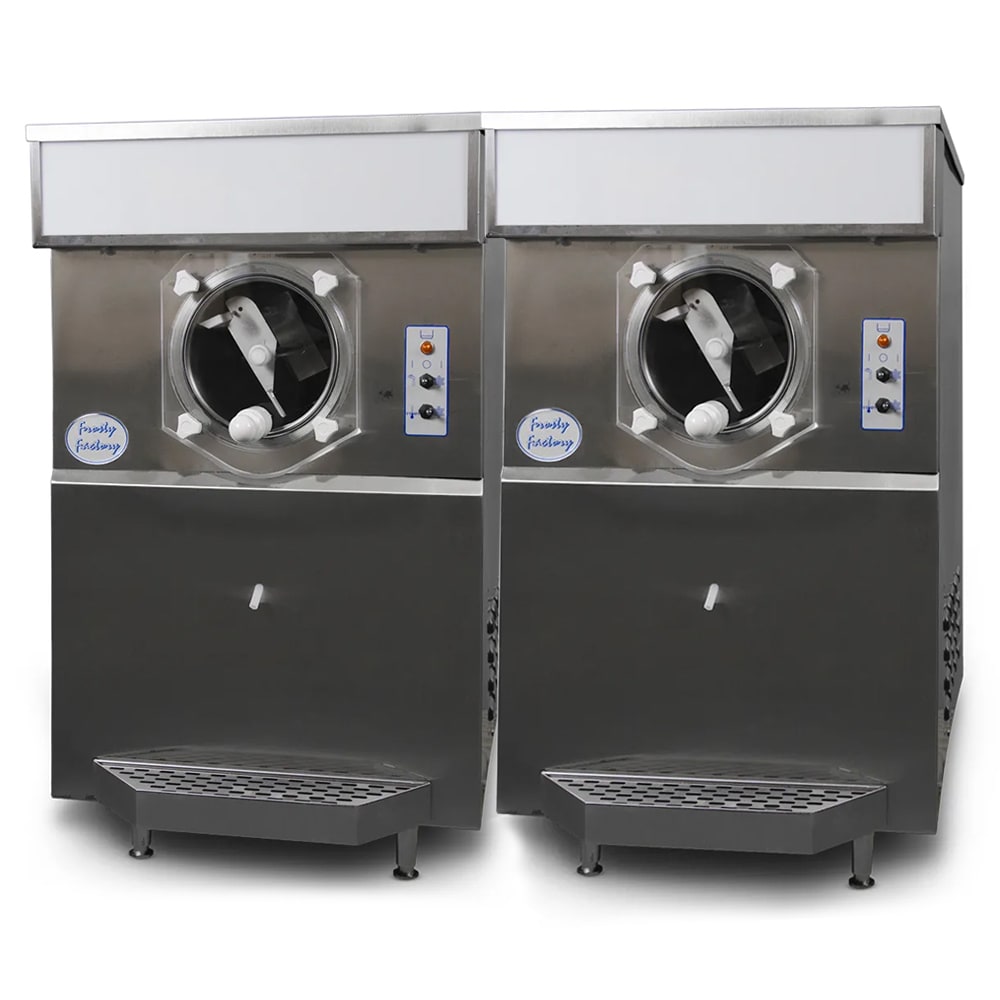 Frosty Factory 289R 2/1 Margarita Machine - (2) Single, Countertop, 780 Servings/hr., Remote Cooled, 115v