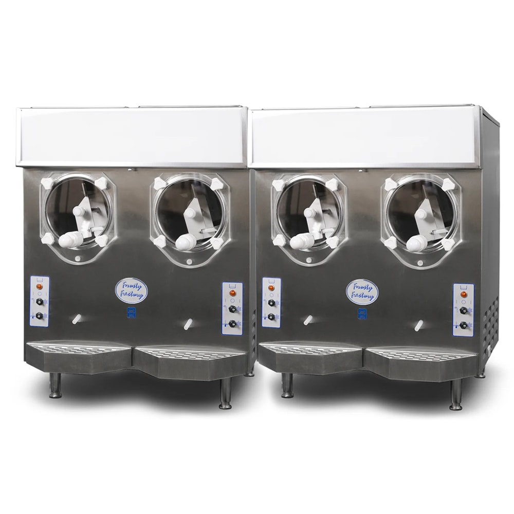 Frosty Factory 215R 2/1 Margarita Machine - (2) Double, Countertop, 620 Servings/hr., Remote Cooled, 115v