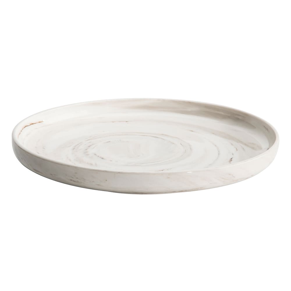 Oneida L6200000156 11" Round Plate - Porcelain, Marble